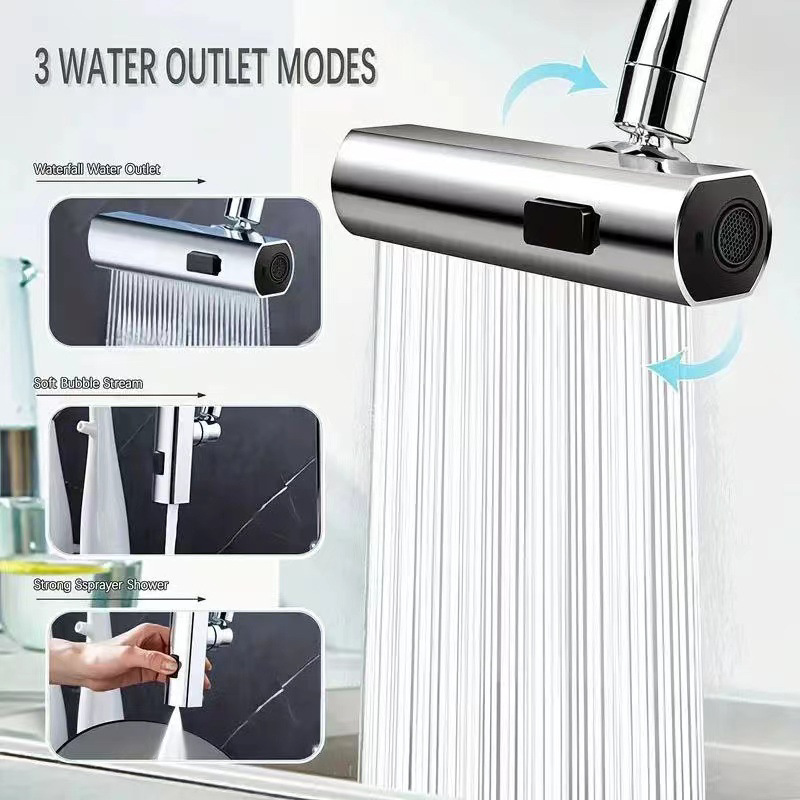Home Kitchen Bathroom Marketing - Baru 3 Mode Keran Dapur Rotasi