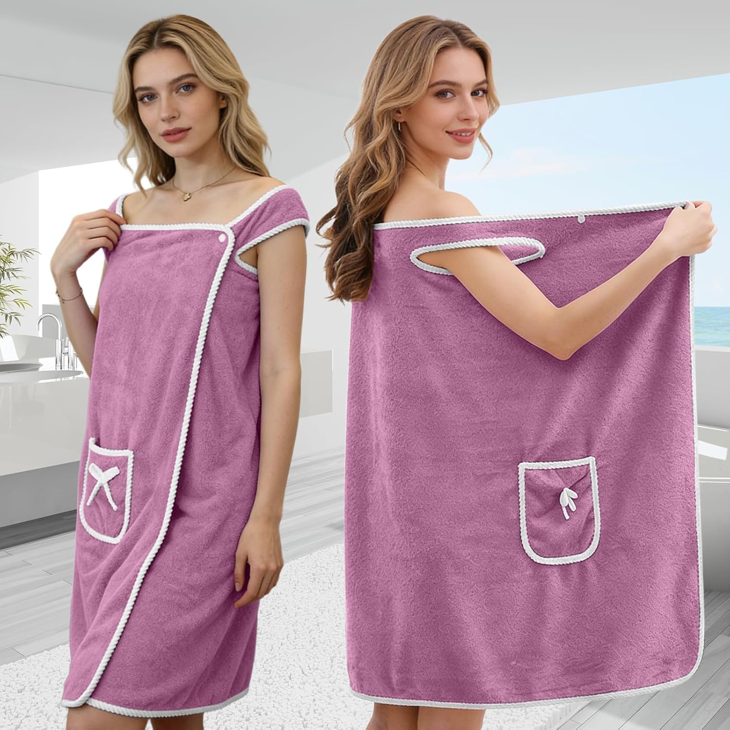 Home Bathroom Spa - Handuk Mandi Cepat Kering untuk Wanita