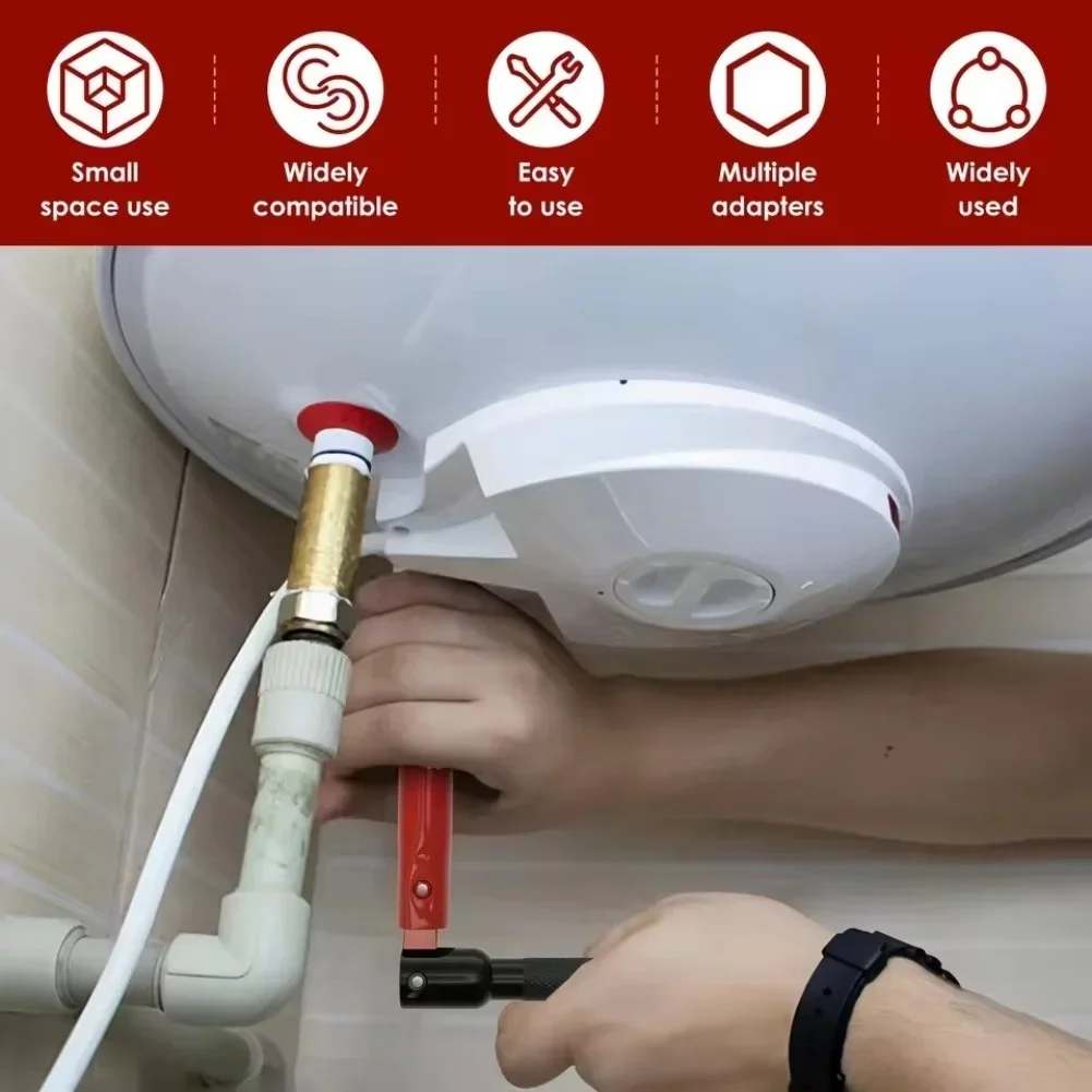 Home Bathroom Plumbing - Set Perkakas Tukang Ledeng untuk Perawatan