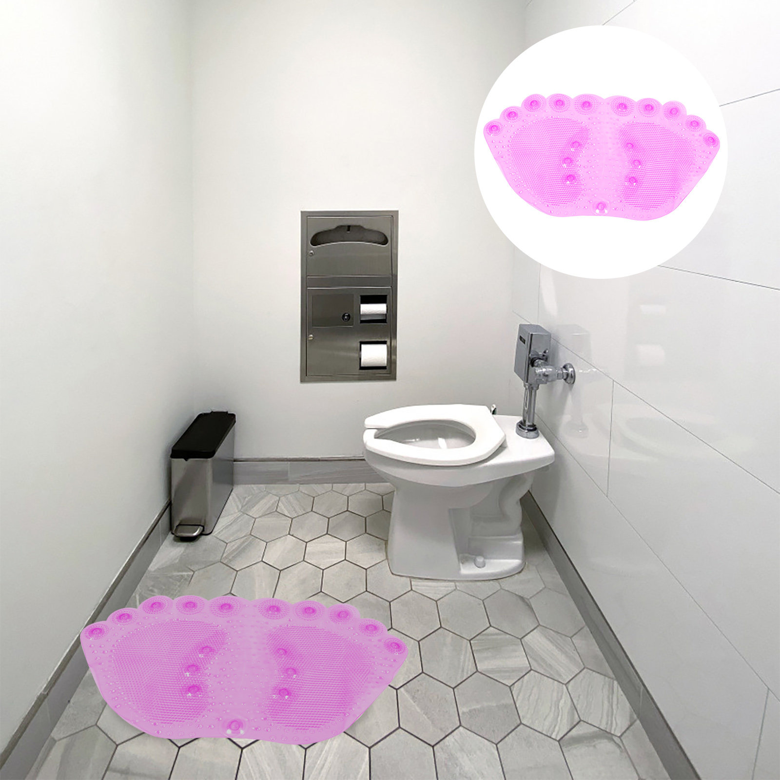 Home Bathroom Spa - 1 Buah Alas Mandi Pijat PVC