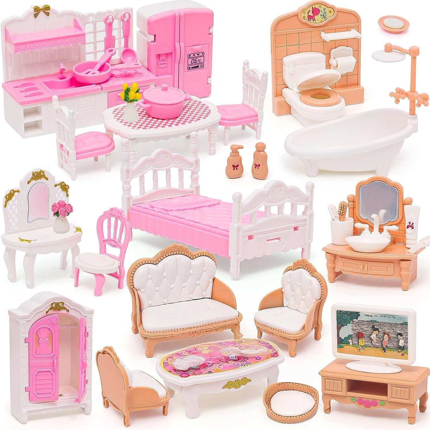 Zara Home Bathroom Accessories - Set Perabot Rumah Boneka Aksesoris Rumah