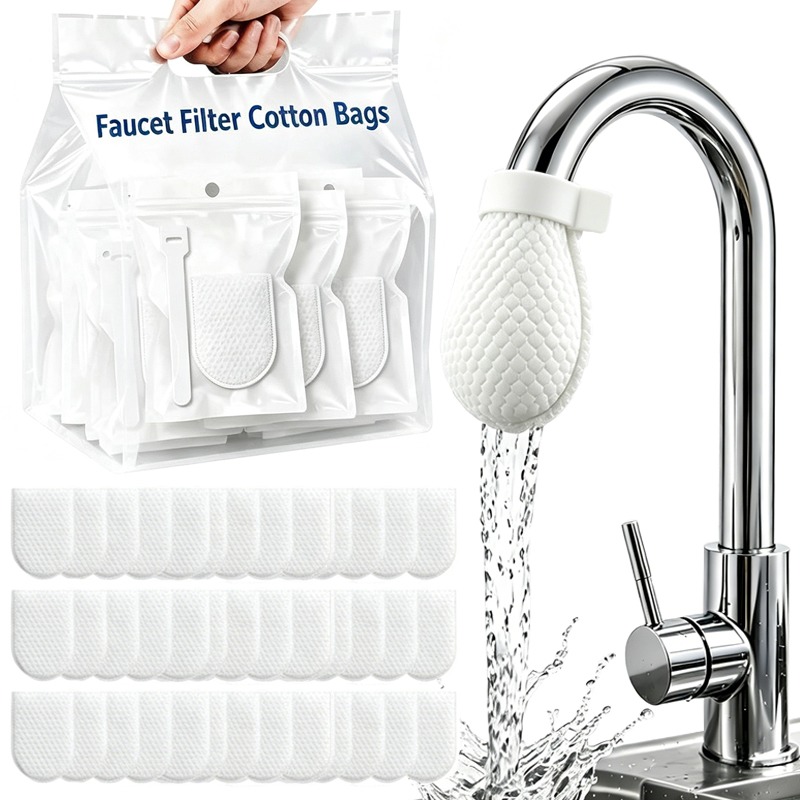 Home Kitchen Bathroom Marketing - 300/30x Kantong Katun Filter Keran dengan