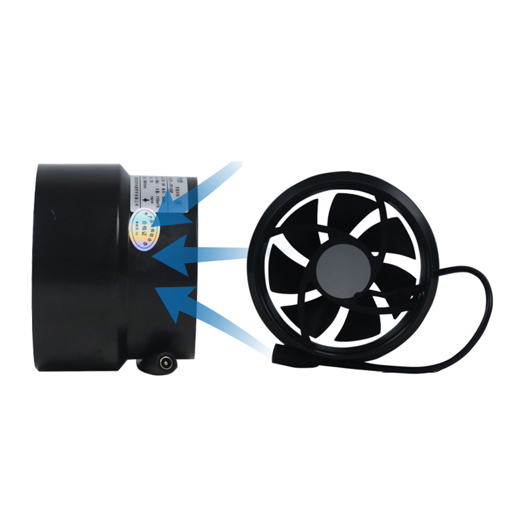 Home Bathroom Exhaust Fan - Kipas Saluran 12V Kipas Buang Ventilasi