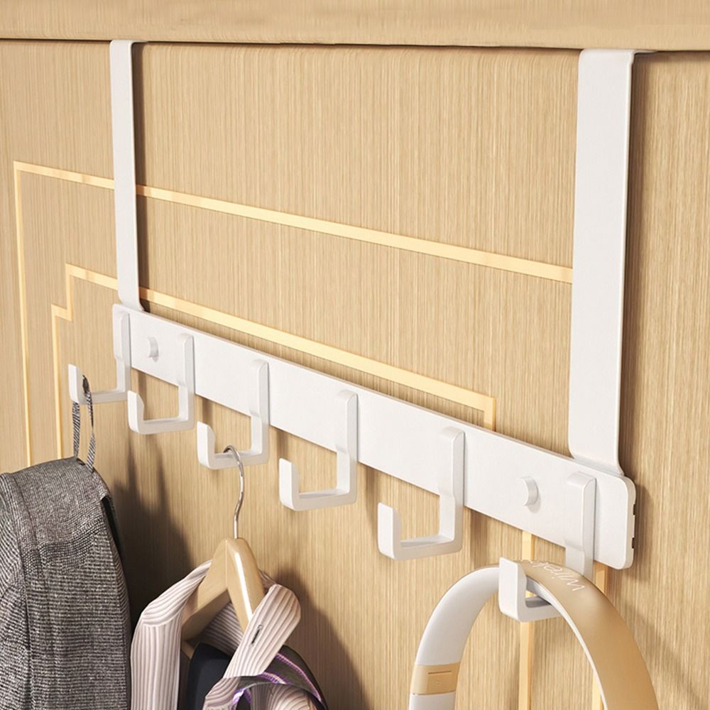 Home Bathroom Gadgets - Gantungan di atas pintu 6 kait