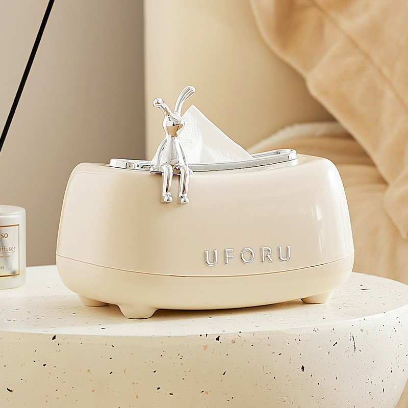 Home Bathroom Towel Dispenser - Kotak Tisu Multifungsi Uforu dengan Mekanisme