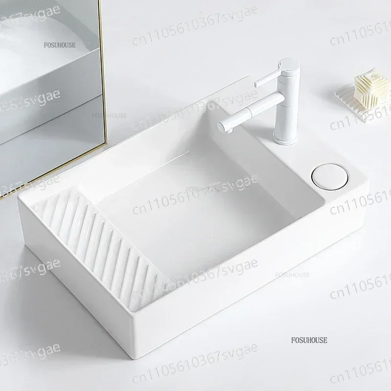 Home Bathroom Wash Basin - Wastafel Balkon Mesin Cuci Pakaian untuk