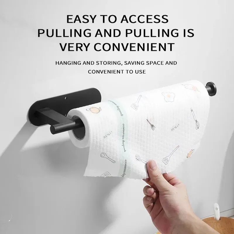 Home Kitchen Bathroom Marketing - Rak Penyimpanan Gulungan Kertas Serbaguna Tempat