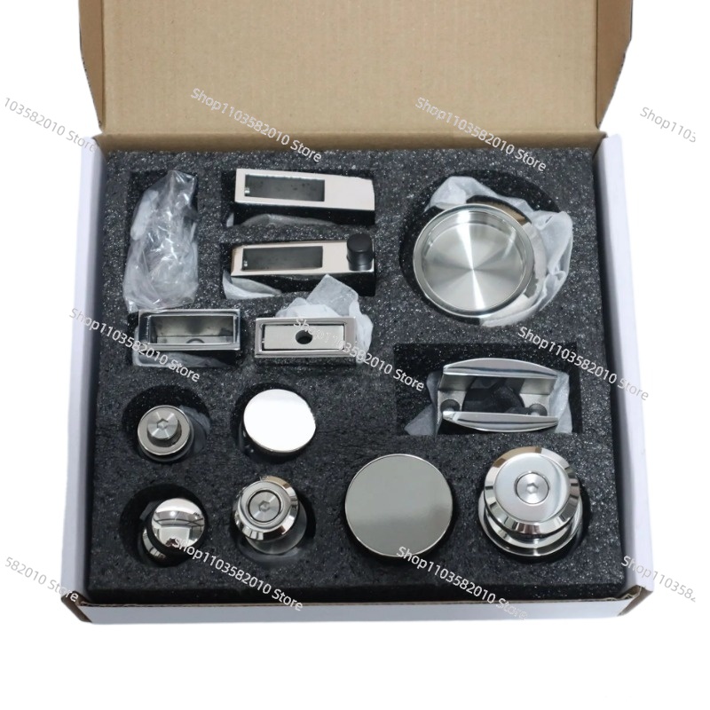 Home Bathroom Equipment - Perlengkapan Pintu Geser Kaca Shower dari