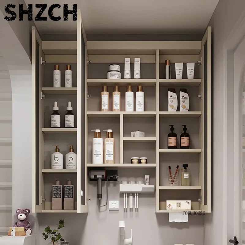 Bathroom Cabinet Mirror - Cermin Kamar Mandi Modern yang Ditebalkan