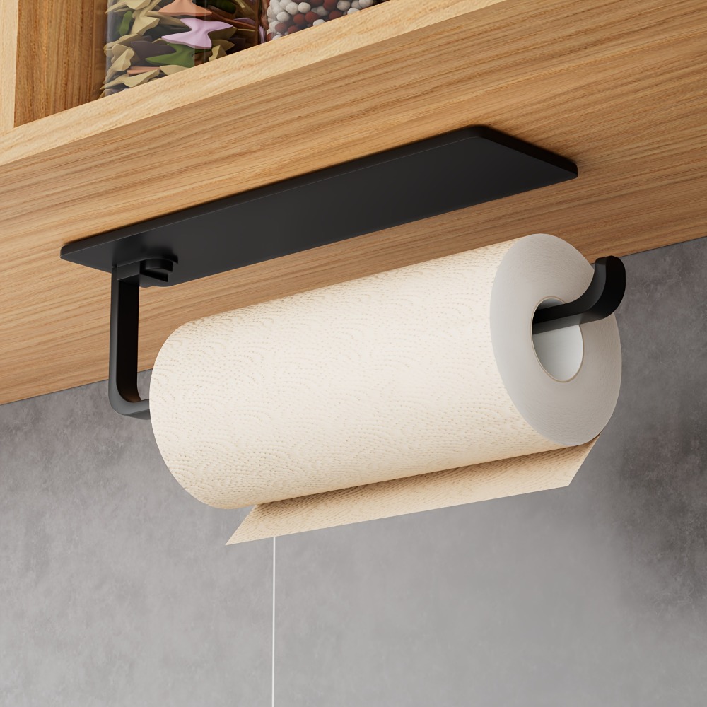 Home Bathroom Towel Dispenser - 1 Buah Tempat Handuk Dapur -
