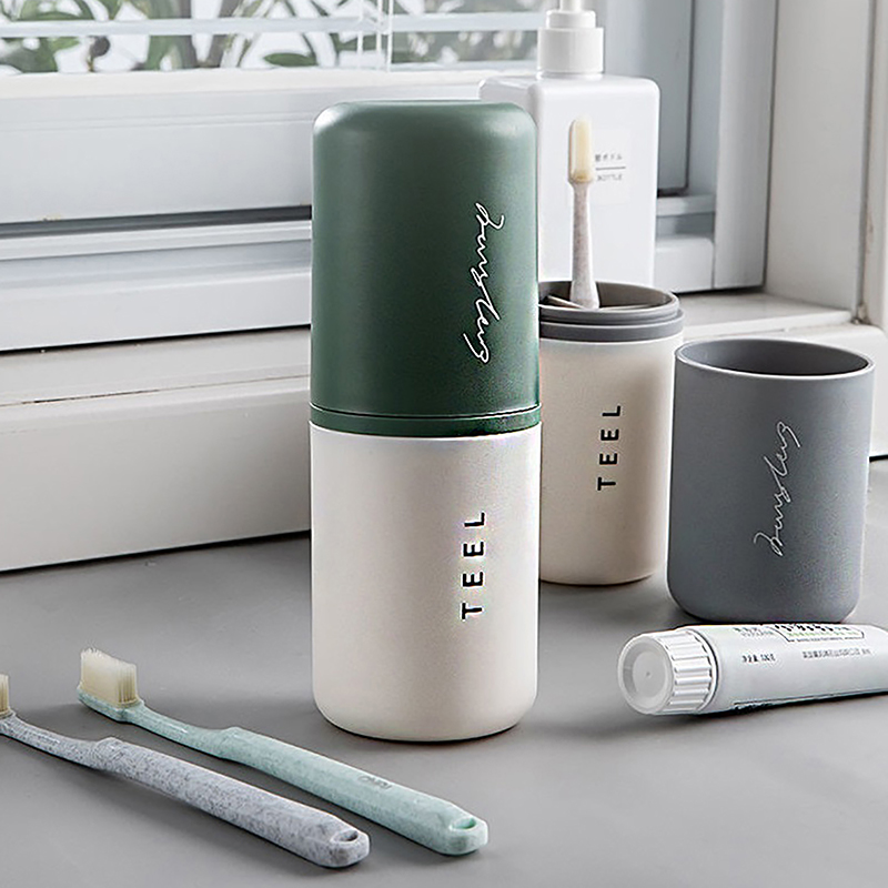 Home Goods Bathroom Storage - Kotak tempat sikat gigi portabel, 1