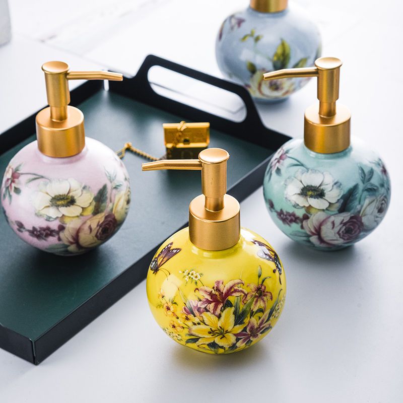 Home Center Bathroom Accessories - Wadah dekorasi bunga dan burung, wadah