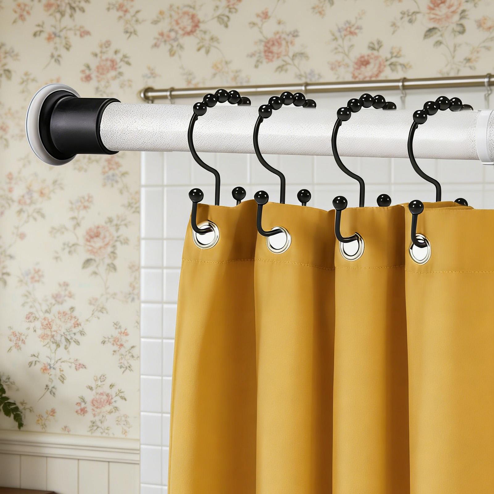 Home Bathroom Window - Kait Liner Shower 12 Buah Gantungan