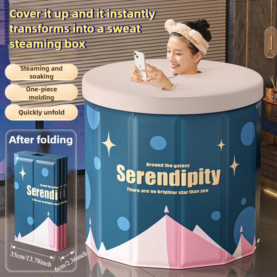 Home Bathroom Spa - Bak mandi lipat baru untuk dewasa,