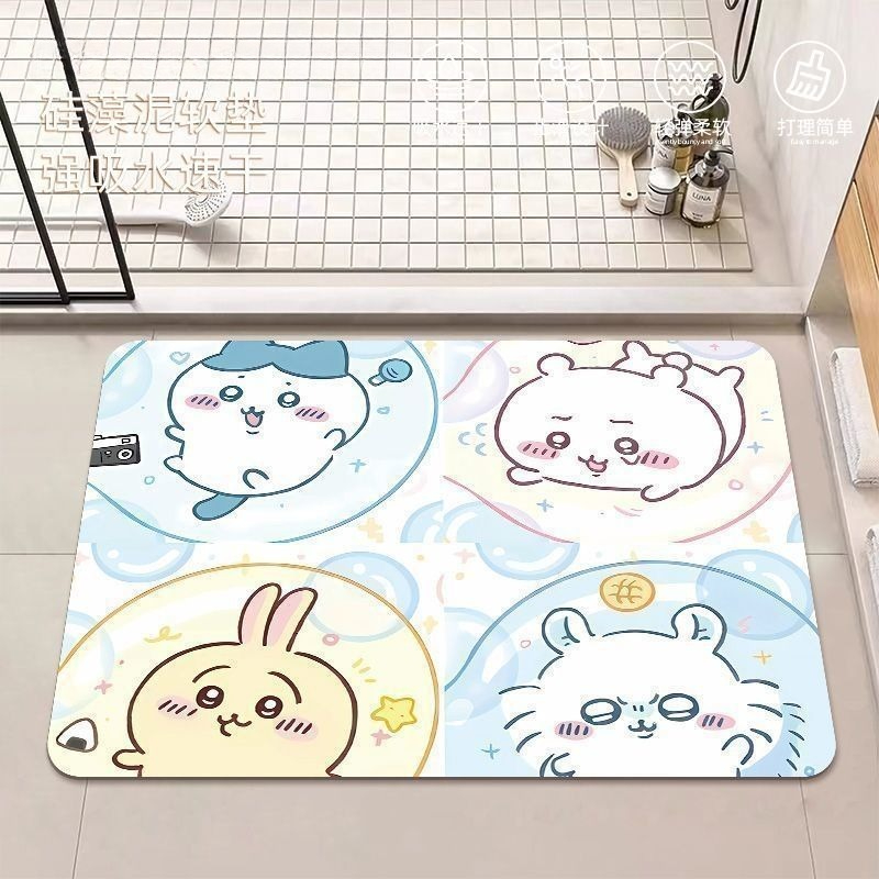 Home Bathroom Movie - Anime Chiikawa Hachiware Usagi Diatom Mud