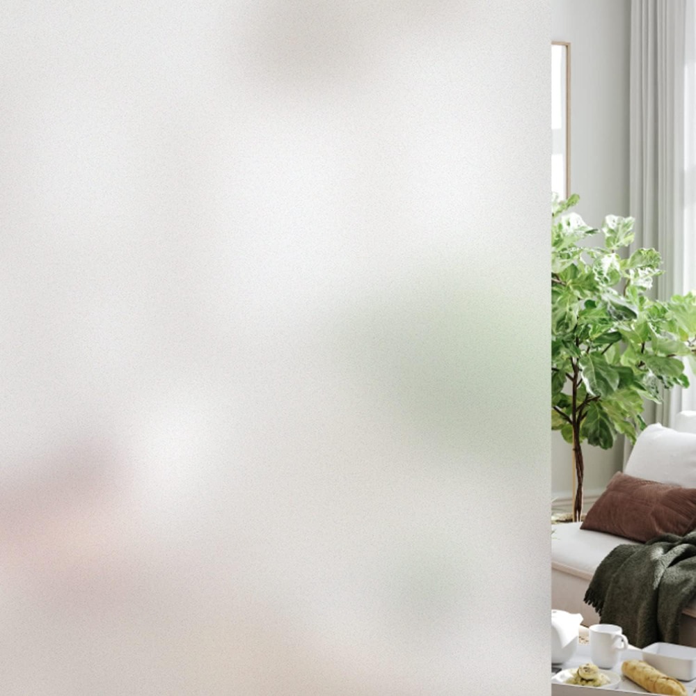 Home Bathroom Window - Film Privasi Jendela Berlapis Es, Perekat