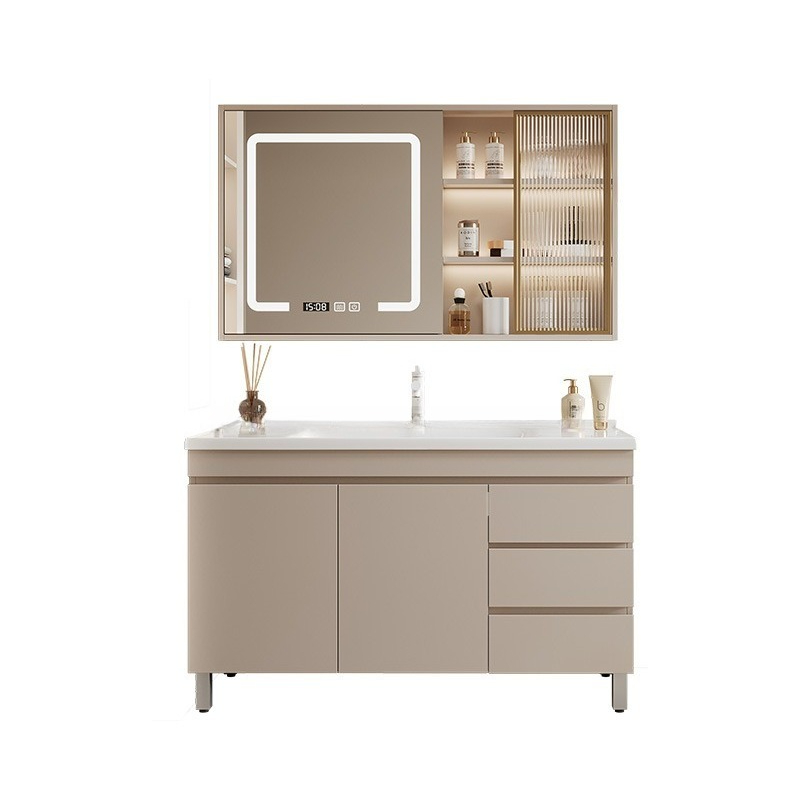 Bathroom Cabinet Mirror - Kombinasi Kabinet Kamar Mandi Kayu Solid