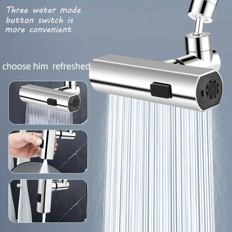 Baru 3 Mode Keran Dapur Rotasi - Home Kitchen Bathroom Marketing ulasan dan harga