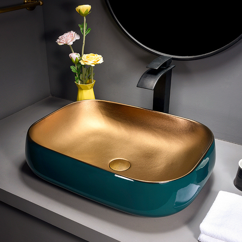 Wastafel terintegrasi kamar ma - Home Bathroom Wash Basin ulasan dan harga