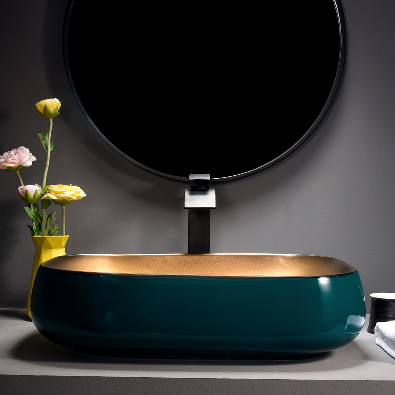 Wastafel terintegrasi kamar ma - Home Bathroom Wash Basin ulasan dan harga