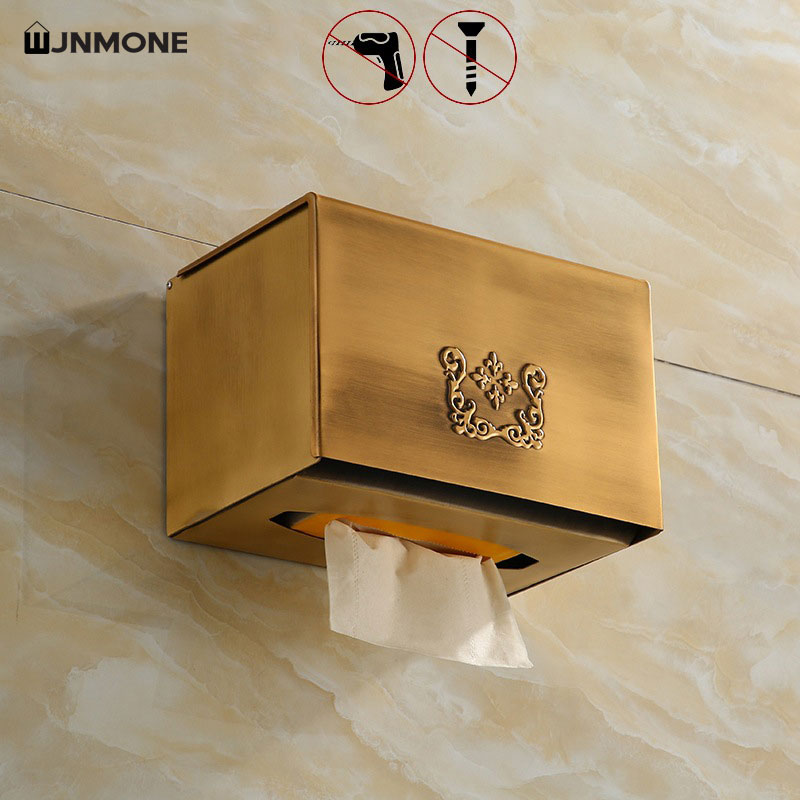 Tempat Kotak Tisu Kamar Mandi  - Home Bathroom Towel Dispenser ulasan dan harga