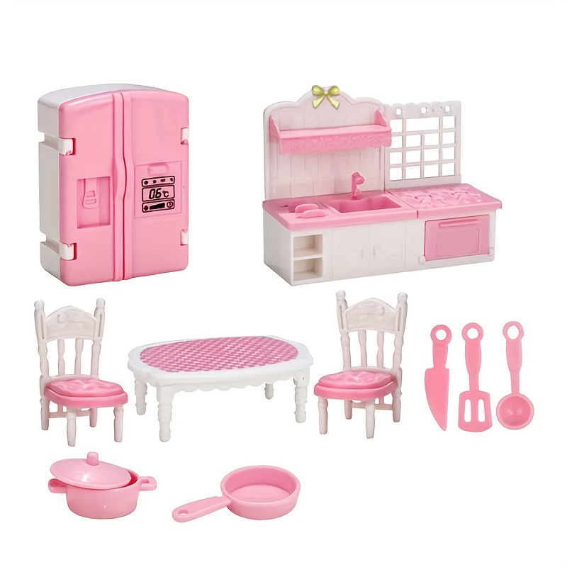 Set furnitur rumah miniatur 1: - Zara Home Bathroom Accessories ulasan dan harga