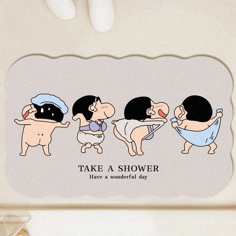 Tikar lantai kartun lucu, kray - Home Bathroom Movie ulasan dan harga