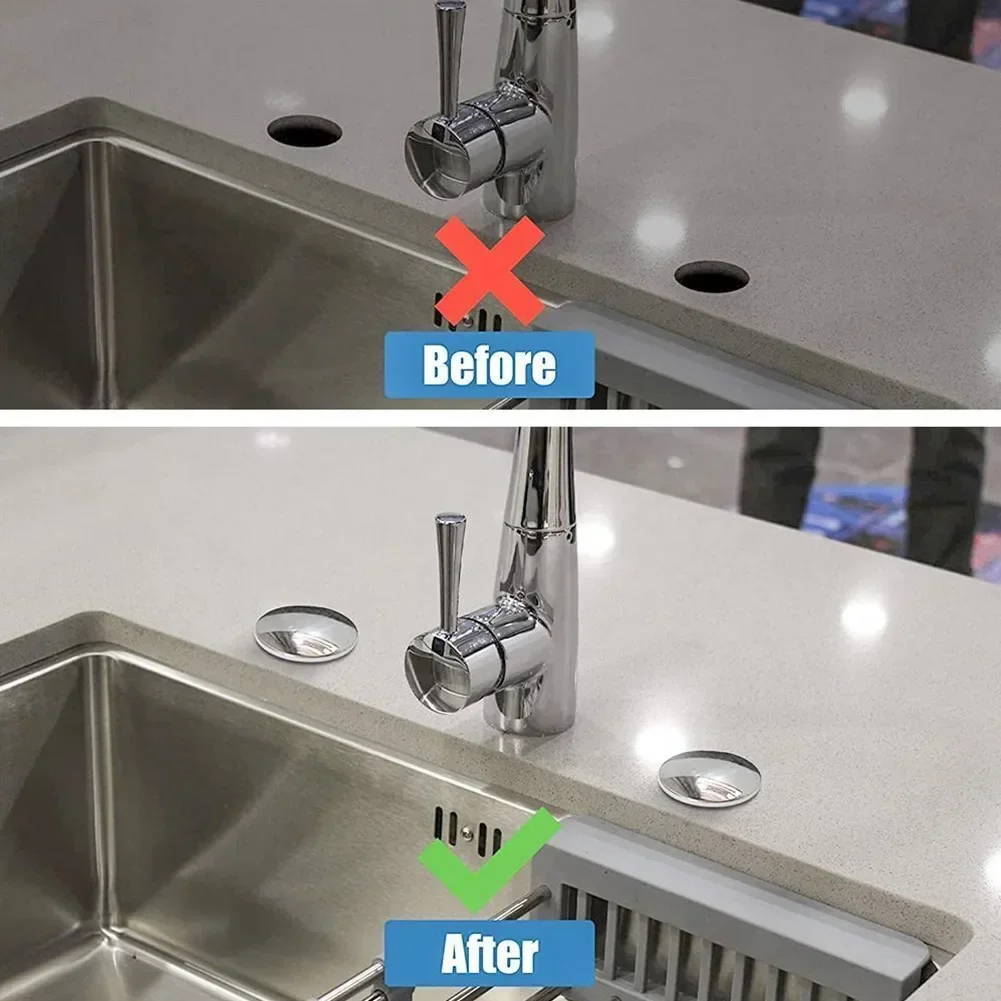 Tutup lubang wastafel dapur, A - Home Kitchen Bathroom Marketing ulasan dan harga