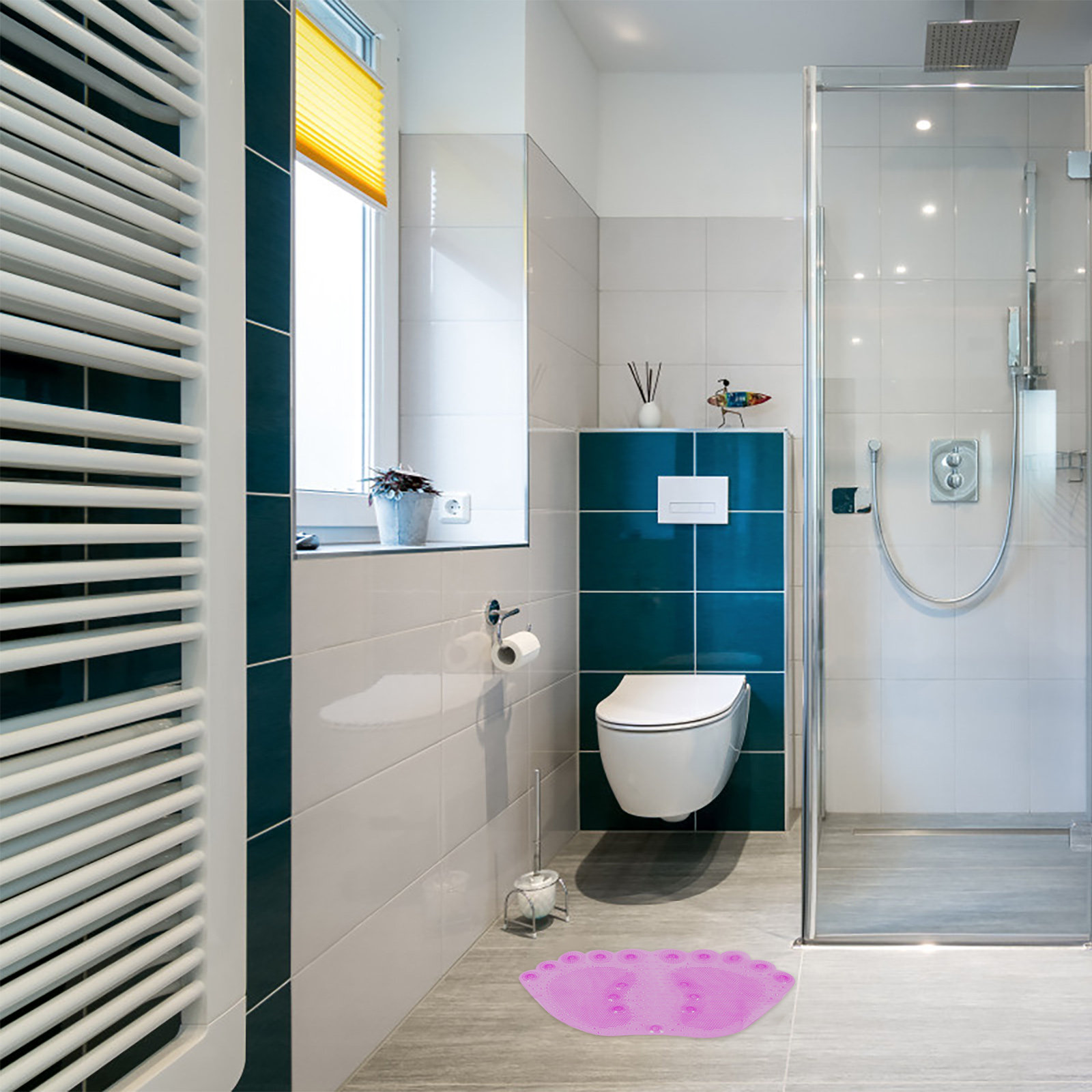 1 Buah Alas Mandi Pijat PVC An - Home Bathroom Spa ulasan dan harga