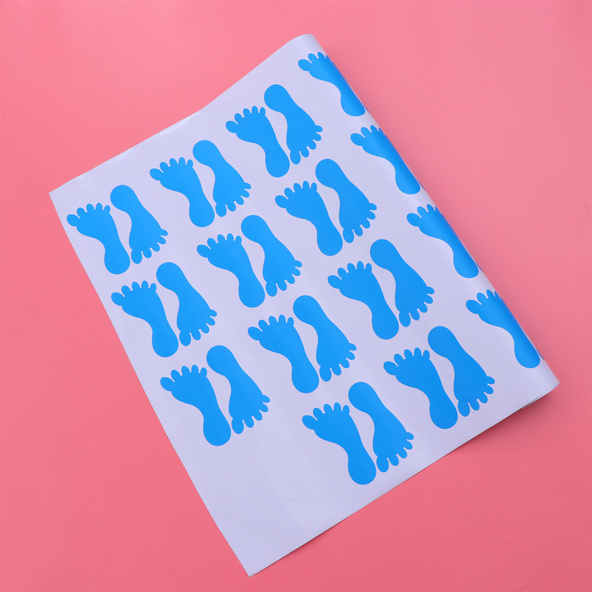 20 Pasang Stiker Lantai Jejak  - Home Bathroom Tiles ulasan dan harga