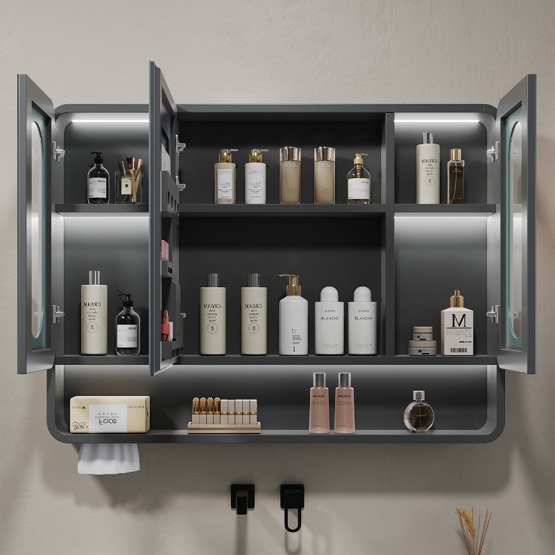 Cermin Kamar Mandi LED Backlit - Bathroom Cabinet Mirror ulasan dan harga