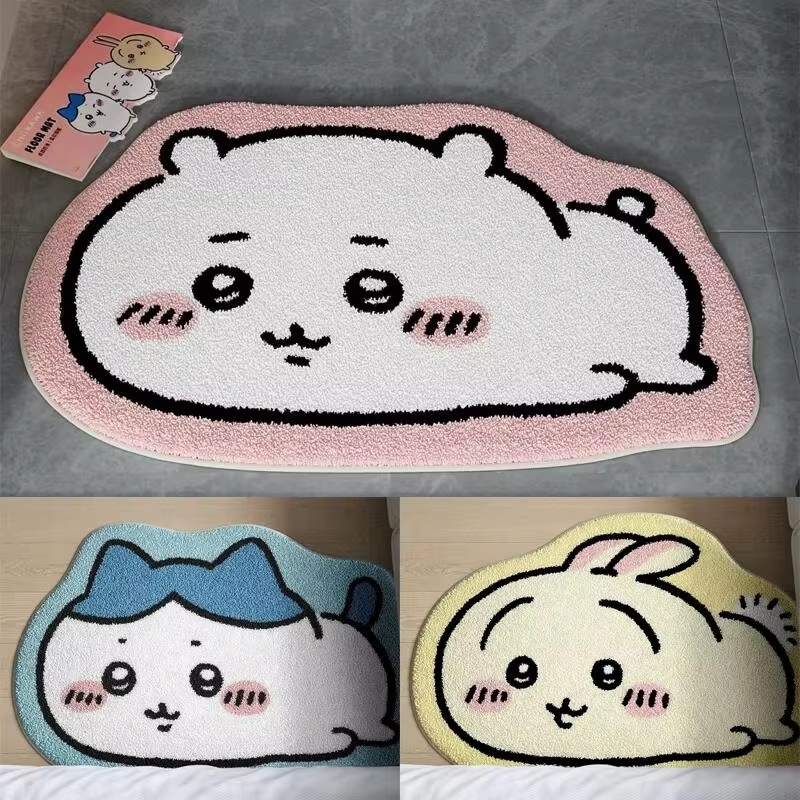 Karpet Kartun Anime Hachiware  - Home Center Bathroom Accessories ulasan dan harga