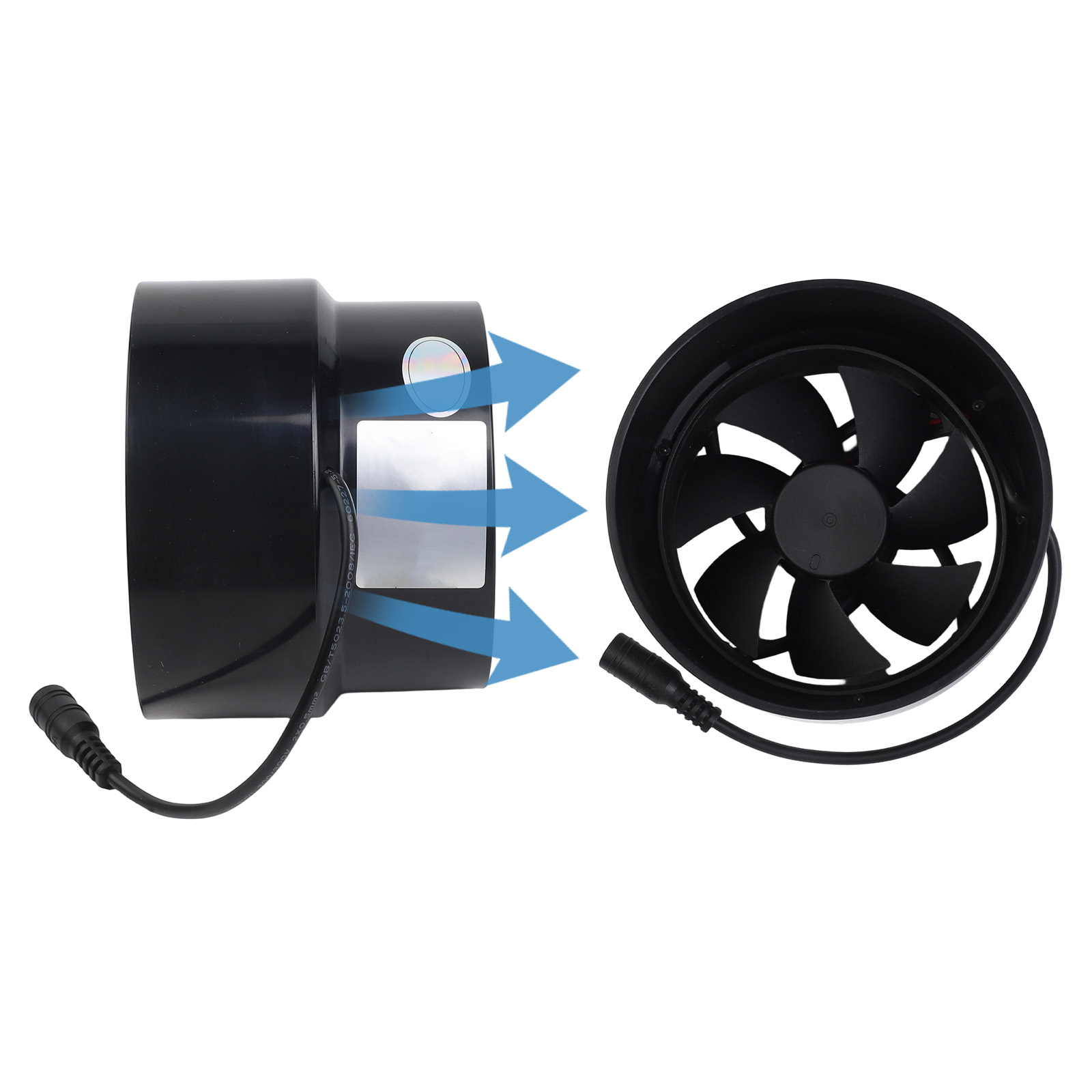 Kipas Saluran 12V Kipas Buang  - Home Bathroom Exhaust Fan ulasan dan harga
