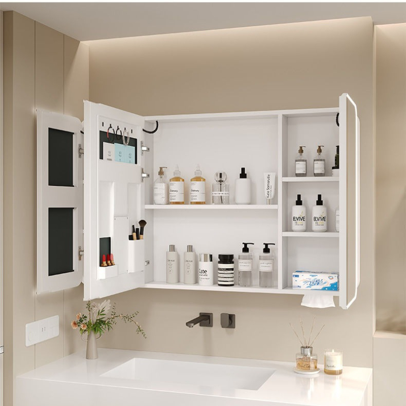 Kabinet Cermin Kamar Mandi LED - Bathroom Cabinet Mirror ulasan dan harga
