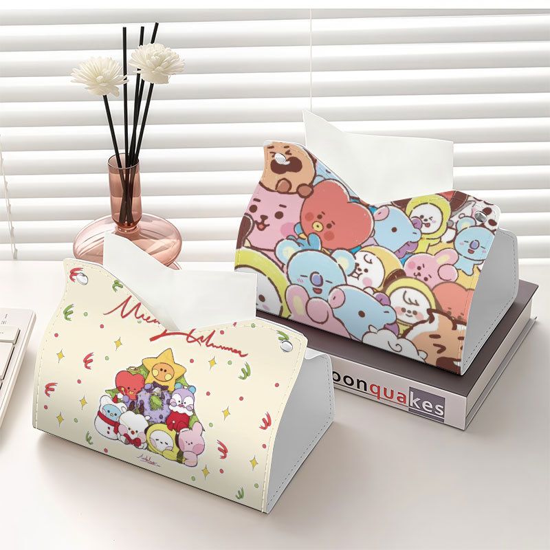 Kotak tisu bertema idola BT21  - Home Bathroom Equipment ulasan dan harga