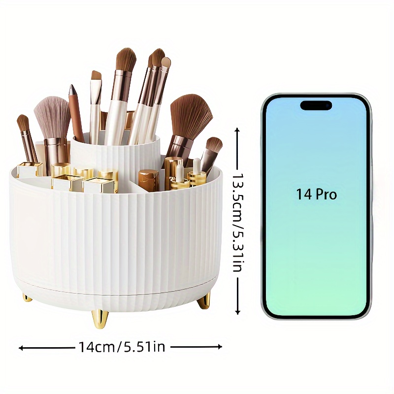 Kotak Penyimpanan Kosmetik Mej - Home Goods Bathroom Storage ulasan dan harga