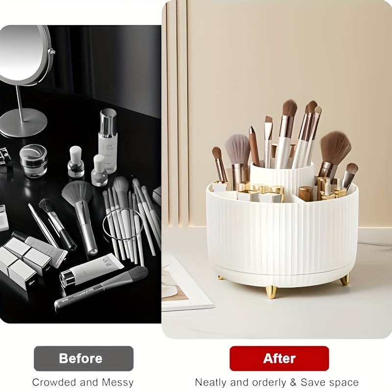 Kotak Penyimpanan Kosmetik Mej - Home Goods Bathroom Storage ulasan dan harga
