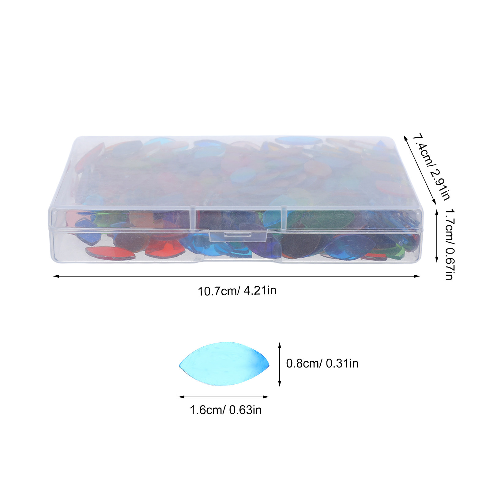 443 Buah Ubin Mosaik Kaca Berb - Home Bathroom Tiles ulasan dan harga