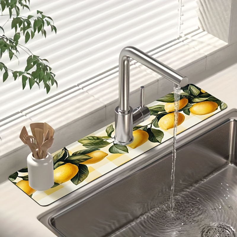 VIKAMA Alas Penyerap Air Keran - Home Bathroom Wash Basin ulasan dan harga