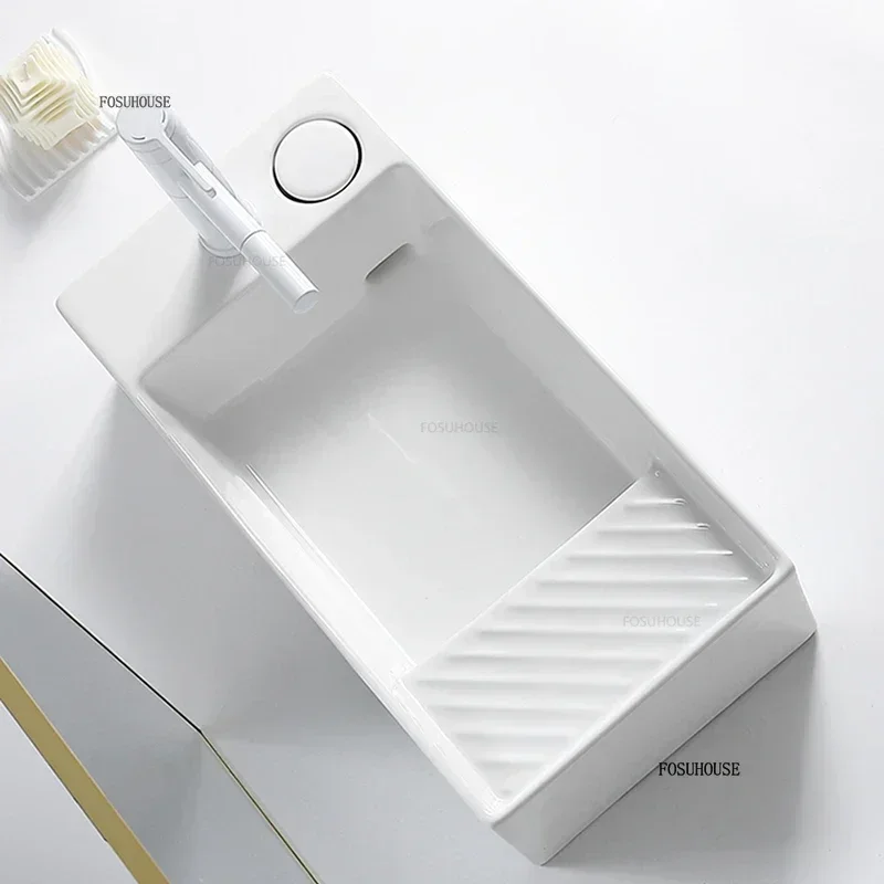 Wastafel Balkon Mesin Cuci Pak - Home Bathroom Wash Basin ulasan dan harga