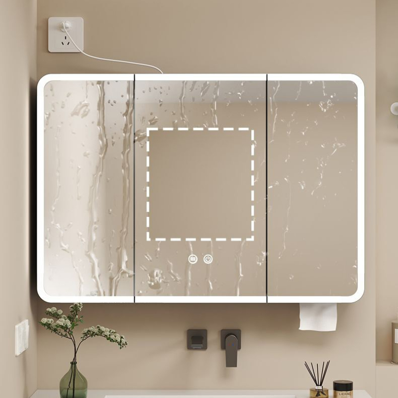 Kabinet Cermin Kamar Mandi LED - Bathroom Cabinet Mirror ulasan dan harga