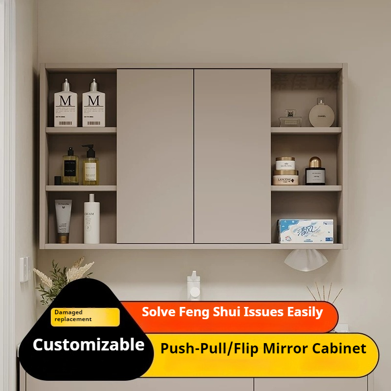 Cermin Kamar Mandi LED Backlit - Bathroom Cabinet Mirror ulasan dan harga