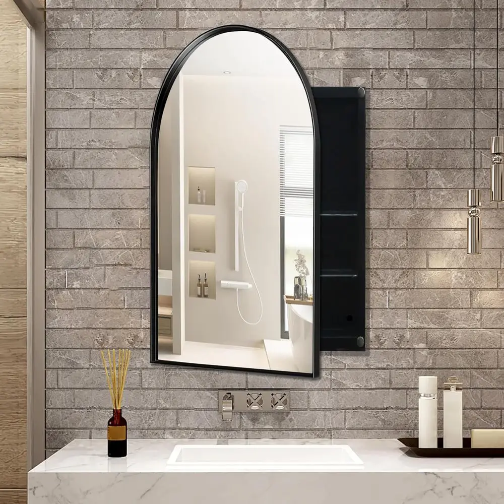 Lemari Obat Dinding Berbentuk  - Bathroom Cabinet Mirror ulasan dan harga