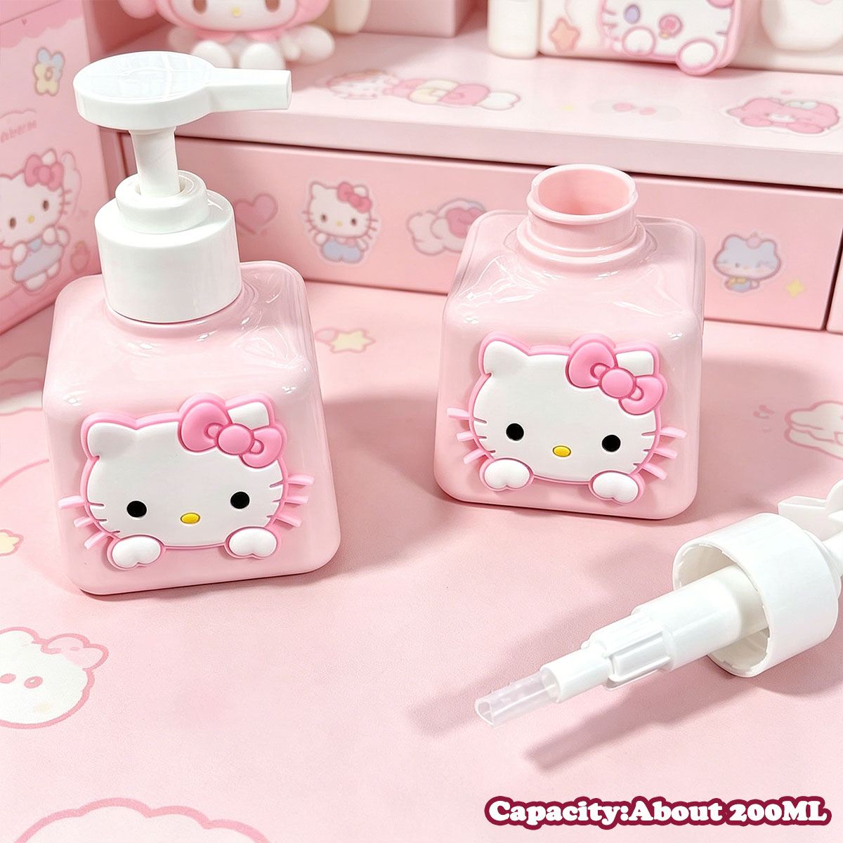 Botol Dispenser Sabun Cuci Tan - Home Center Bathroom Accessories ulasan dan harga