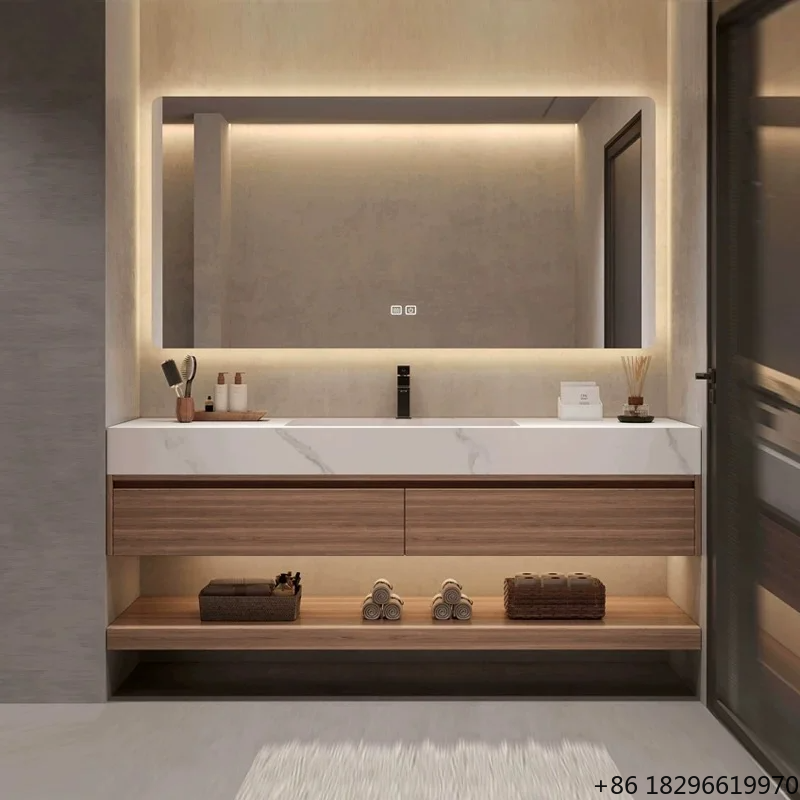 Set Kabinet Kamar Mandi Pintar - Bathroom Cabinet Mirror ulasan dan harga