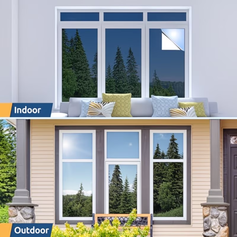 Kaca Film Reflektif Satu Arah  - Home Bathroom Window ulasan dan harga