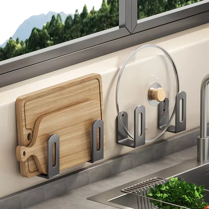 2 buah/set rak tutup panci rak - Home Kitchen Bathroom Marketing ulasan dan harga
