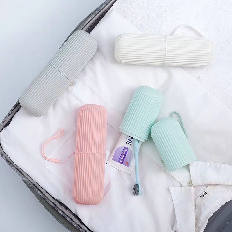 Kotak Sikat Gigi Portabel untu - Home Goods Bathroom Storage ulasan dan harga
