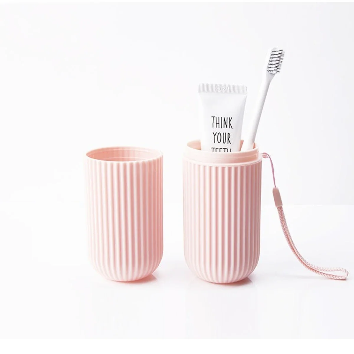 Tempat Sikat Gigi Portabel unt - Home Goods Bathroom Storage ulasan dan harga