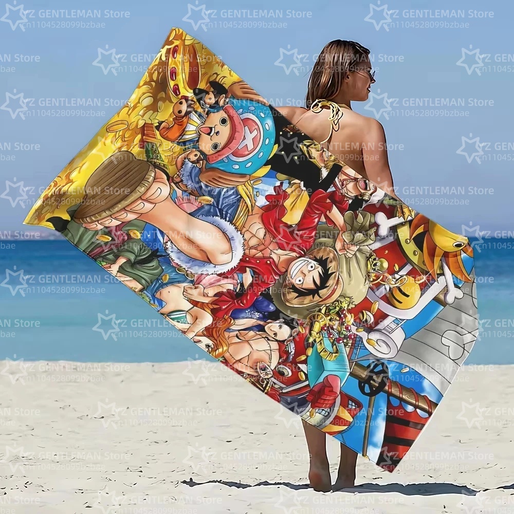 One Piece Luffy Gear 5 Handuk  - Home Bathroom Equipment ulasan dan harga